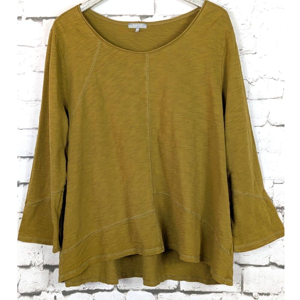 HABITAT Lagenlook Earthy Tunic Minimalist Hippie Natural 100% Cotton Size XXL